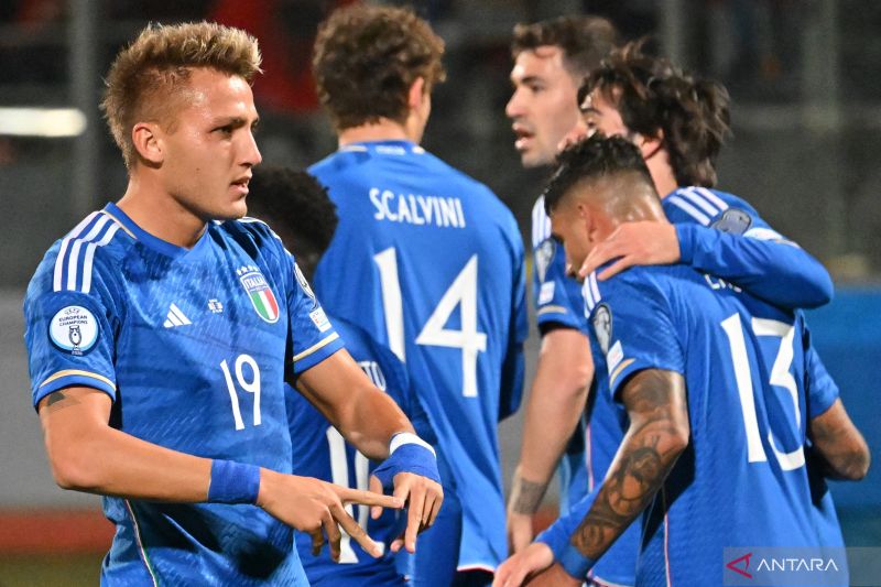 Italia raih tiga poin seusai tekuk Malta dua gol tanpa balas