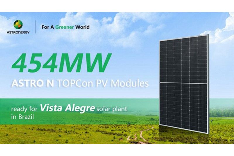Pesanan Panel Surya PV TOPCon ASTRO N tipe-n dengan Volume 454 MW Segera Digunakan Proyek Berskala Besar di Brazil