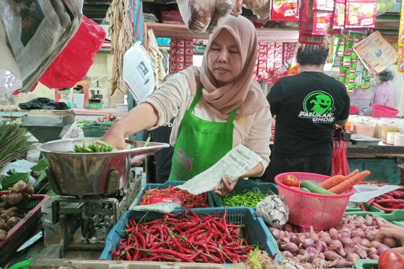 Harga sejumlah bahan pangan di Jakarta naik pada pekan pertama puasa