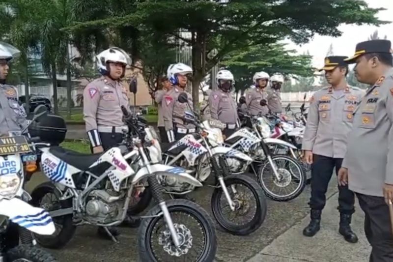 Pengamanan Lebaran, Polres Bogor cek kesiapan 363 kendaraan dinas