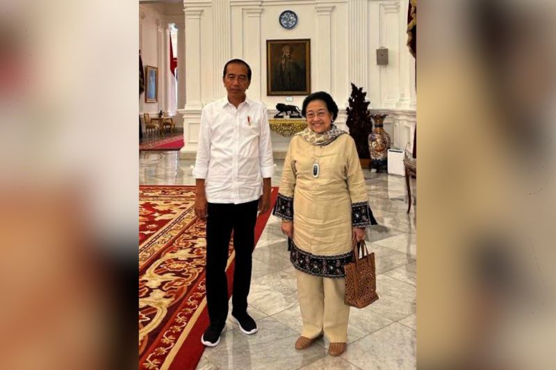 Presiden beberkan isi pertemuan 3 jam dengan Megawati di Istana Negara