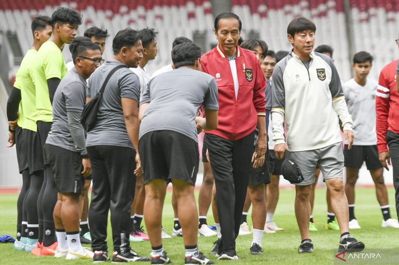 Presiden Jokowi minta pemain Timnas U-20 tidak patah semangat