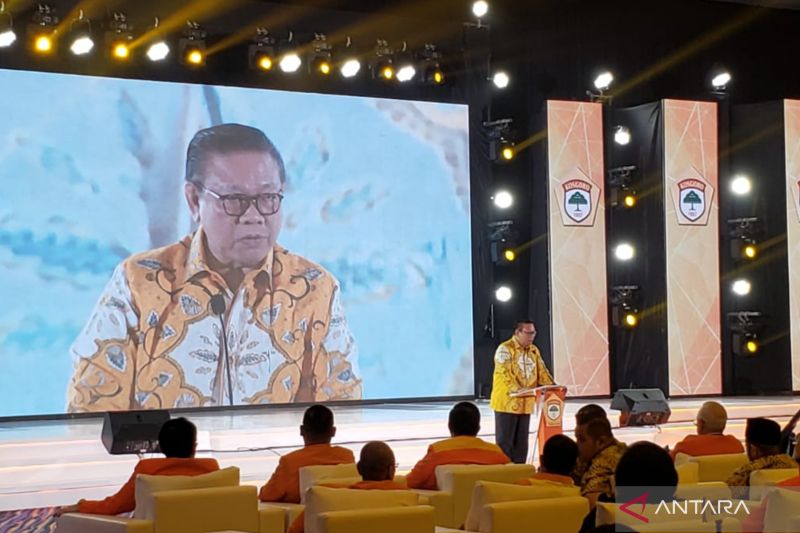 Agung Laksono harap Gakum Kosgoro bantu pembangunan hukum di Indonesia