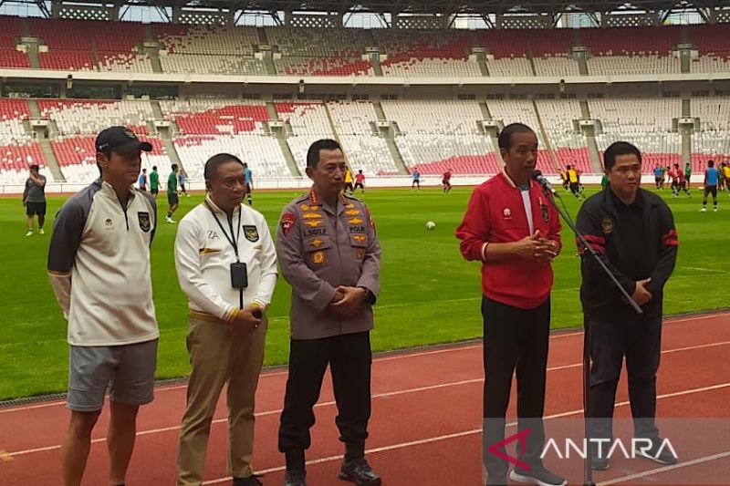 Jokowi dengar "curhat" pemain usai batal berlaga di Piala Dunia U-20