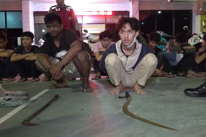 Polres Jaktim tangkap 15 remaja karena akan tawuran di Cakung