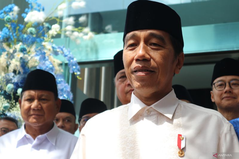 Jokowi: Koalisi partai politik bukan buatan Presiden