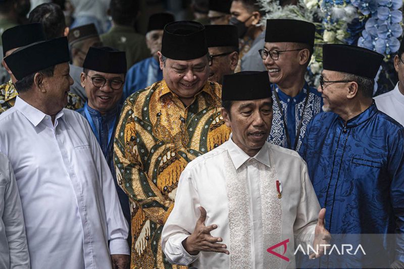 Parpol koalisi pemerintah gelar silaturahmi bersama Presiden Jokowi