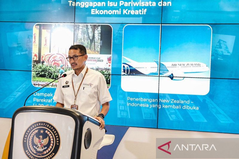 Penerbangan Selandia Baru-Indonesia akan dilanjutkan: Menteri Pariwisata