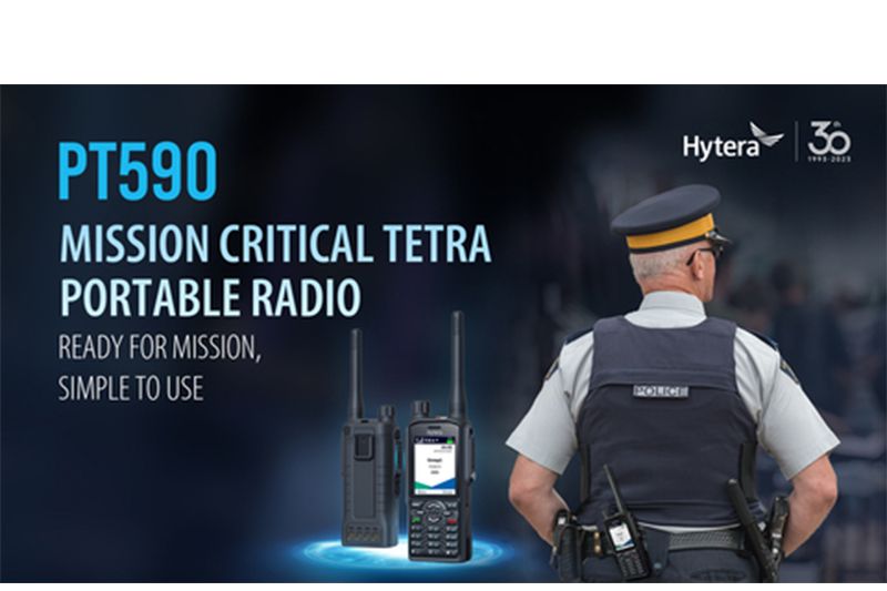 Hytera Luncurkan TETRA Portable Radio PT590 Generasi Baru