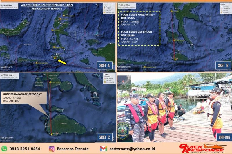 Humaniora: Longboat berpenumpang tujuh orang hilang di perairan Halsel