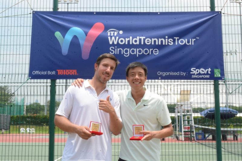 Petenis Justin Barki juarai ganda ITF M15 Singapura