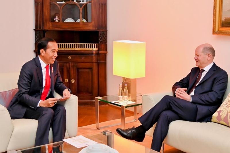 Presiden Jokowi tekankan hubungan ekonomi setara RI-Jerman dan RI-Uni Eropa