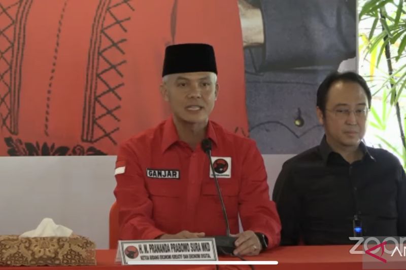 Ganjar Pranowo nyatakan komitmen untuk lanjutkan kepemimpinan Jokowi