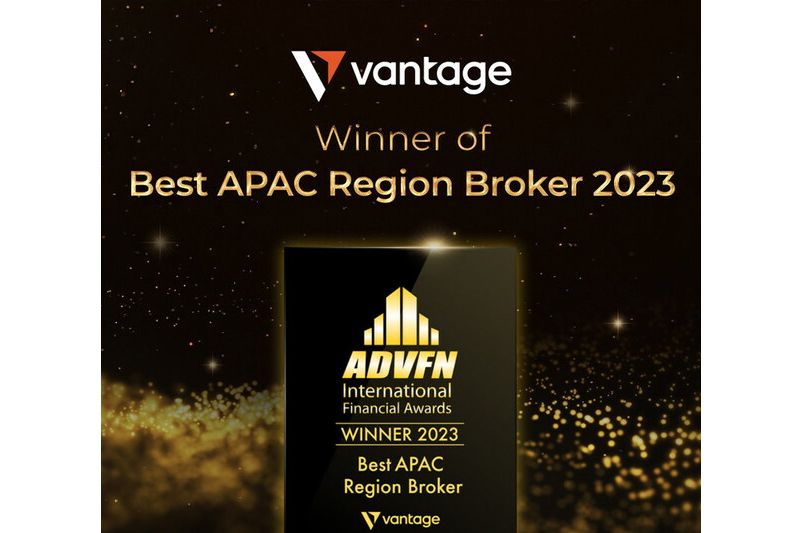 Vantage raih gelar “Best APAC Region Broker” di ADVFN International Awards 2023