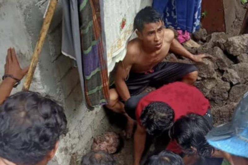 Kronologi longsor di Desa Lembah Sari Lombok Barat hingga seorang warga tewas