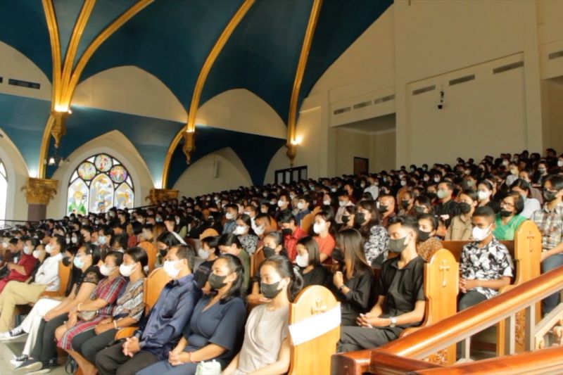 Humaniora: Gereja di Samarinda masih wajibkan masker pada peringatan Paskah