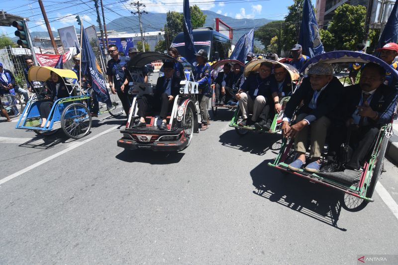 Pendaftaran Bacaleg di Sulawesi Tengah