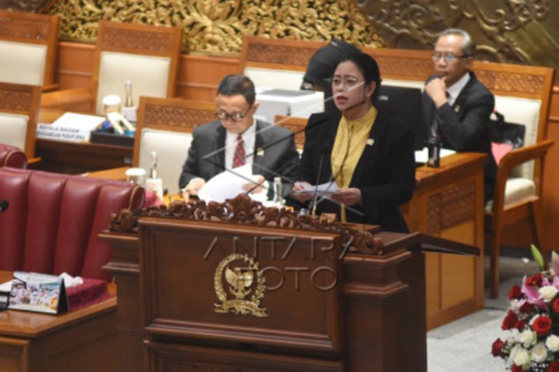 Rapat paripurna pembukaan masa sidang V 2022-2023