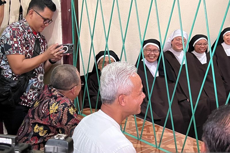 Ganjar sampaikan pesan toleransi dalam halalbihalal di Manado