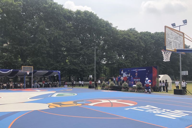 FIBA World Cup resmi luncurkan "Revamp My Court" di Lapangan Banteng