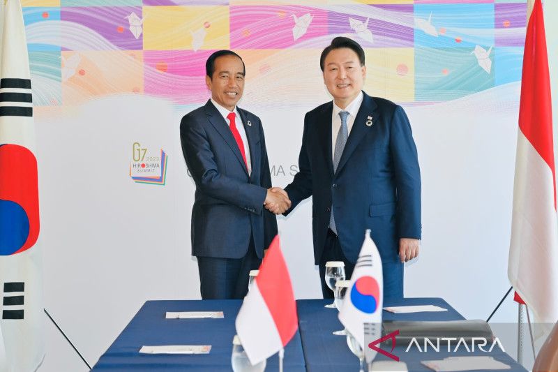 Jokowi는 RI-S Korea 비즈니스 협력을 완벽하게 구현하기 위해 노력합니다.