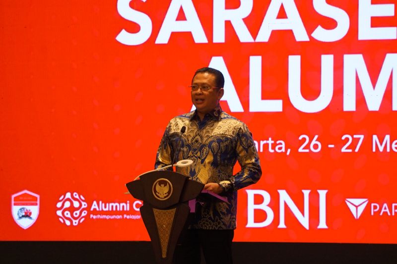 Pembicara MPR memberikan harapan kepada orang-orang terpelajar yang mewujudkan visi Indonesia