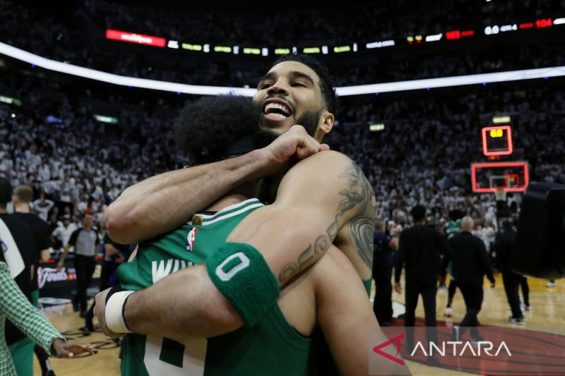 Playoff NBA: Boston Celtics menang tipis atas Miami Heat 104-103