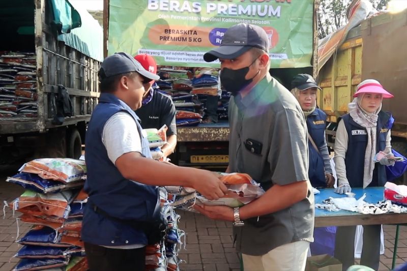 AB BERHASIL TEKAN INFLASI PEMPROV KALSEL LANJUTKAN OPERASI PASAR
