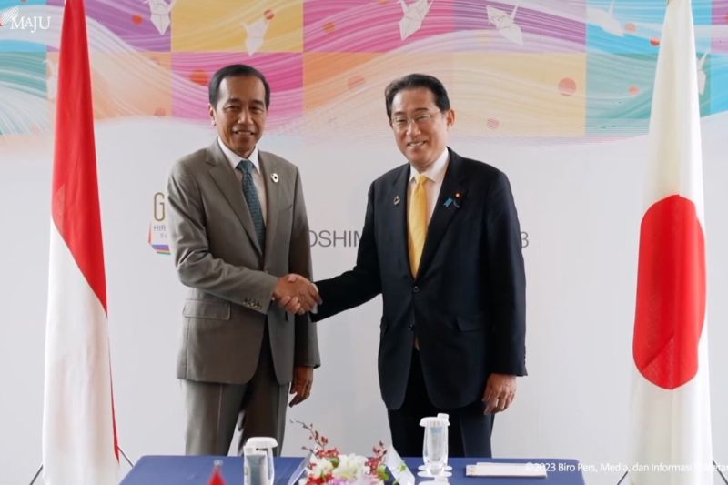 AYM PERTEMUAN PRESIDEN JOKOWI PM JEPANG