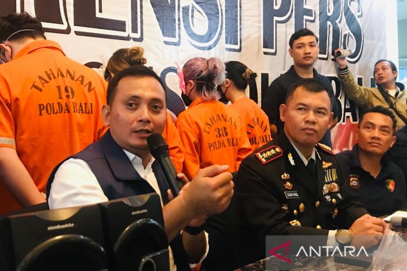 Tiga selebgram dan bandar berbagi peran kendalikan judi online di Bali