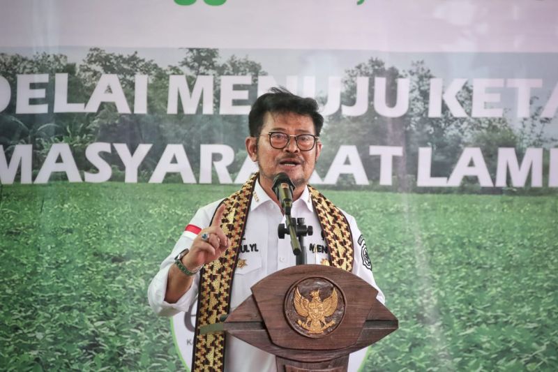 Mentan: Ketergantungan impor kedelai tidak bisa terus berlanjut