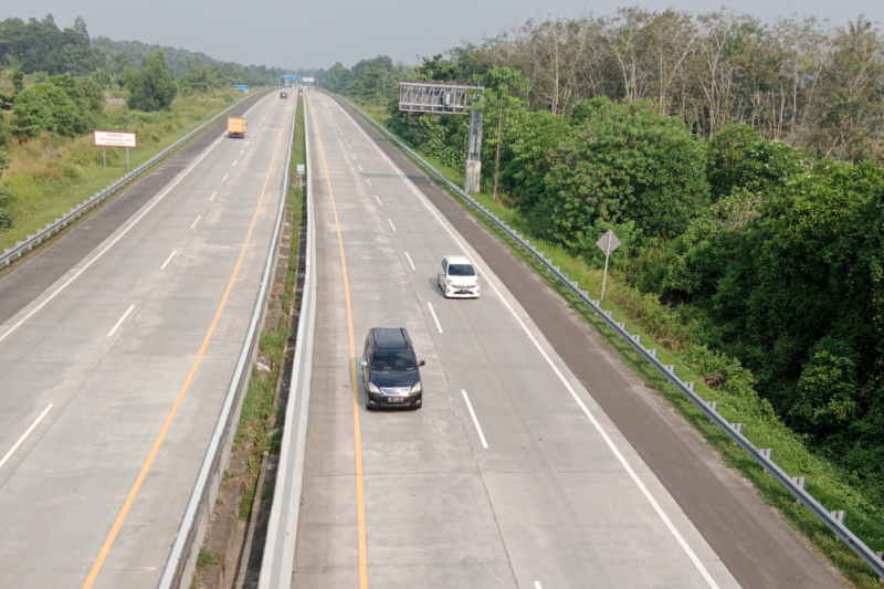 Kondisi Tol Sumatera ruas Bakauheni-Terbanggi Besar