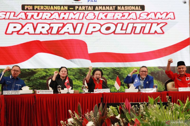 PDI Perjuangan Terima Kunjungan PAN - ANTARA News