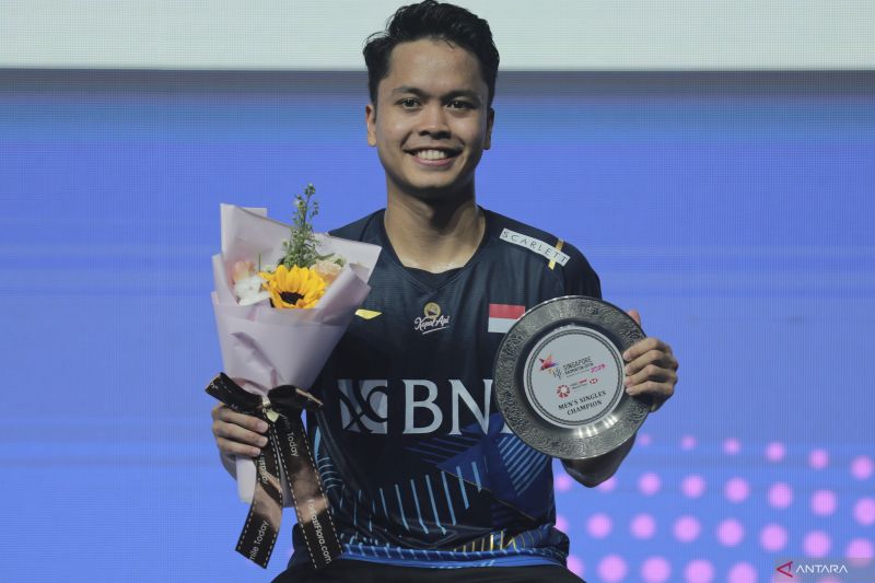 Evaluasi usai gelar juara Singapore Open diboyong Ginting seorang