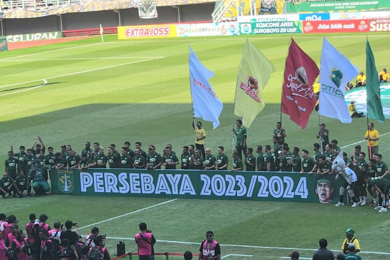 Persebaya luncurkan tim dan perkenalkan pemain untuk musim 2023/2024