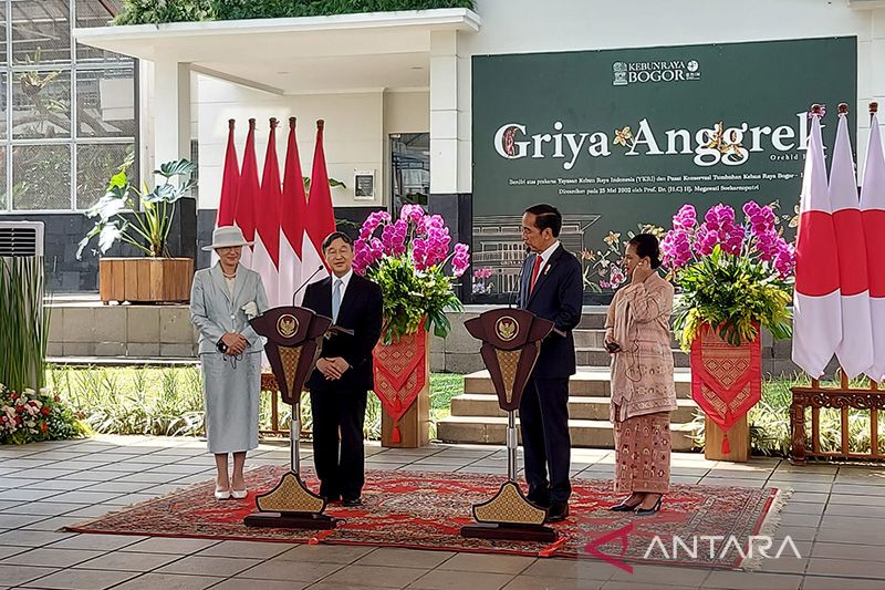 Presiden Jokowi sebut kunjungan Kaisar Naruhito perkokoh persahabatan