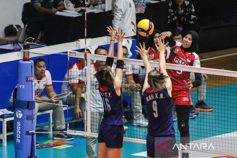 Voli putri Indonesia tembus final usai kalahkan Taiwan dalam lima set