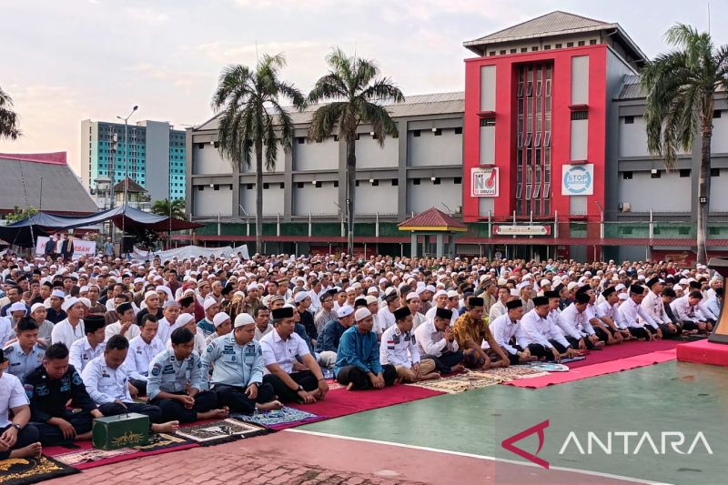 2 000 Napi Ikuti Shalat Idul Adha Di Lapas Narkotika Jakarta Antara News