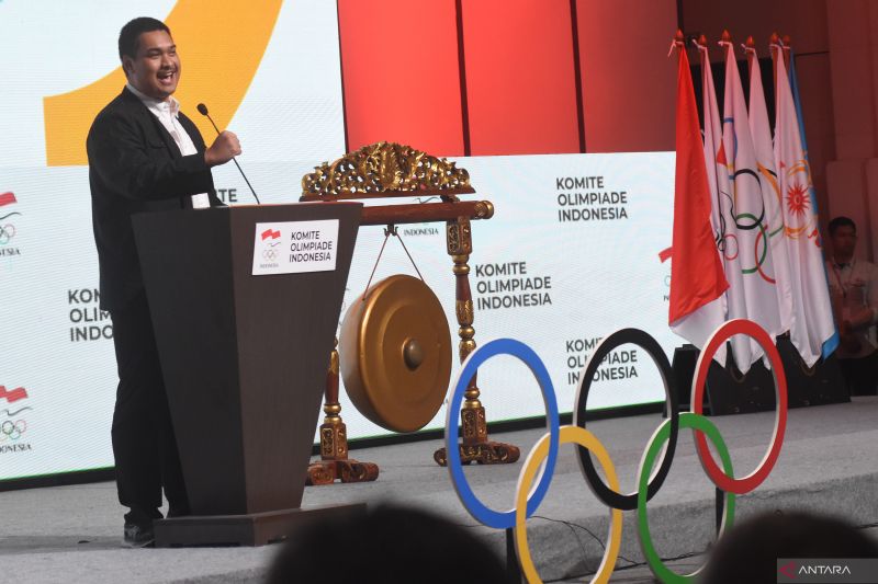 Menteri Olahraga membuka konferensi Komite Olimpiade Nasional di Indonesia