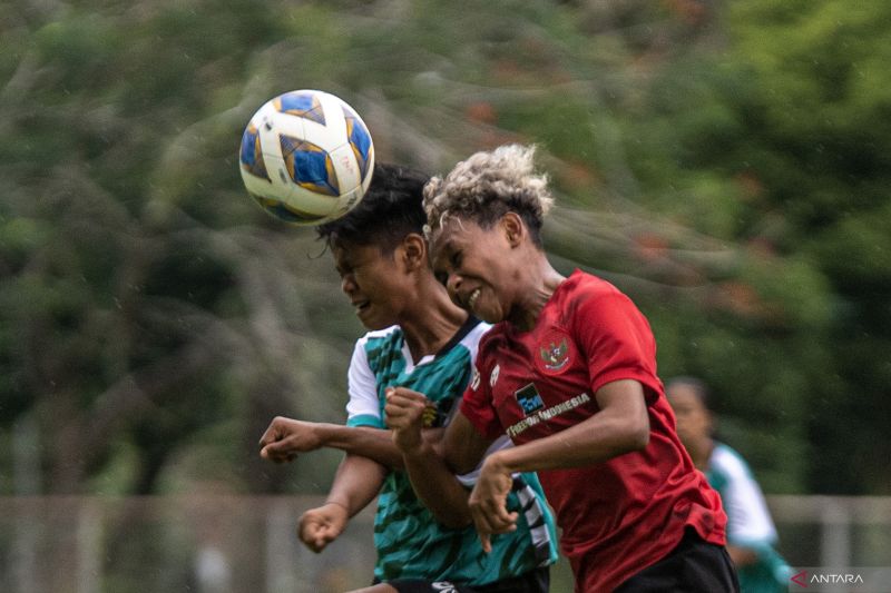 Uji coba timnas wanita Indonesia U-19