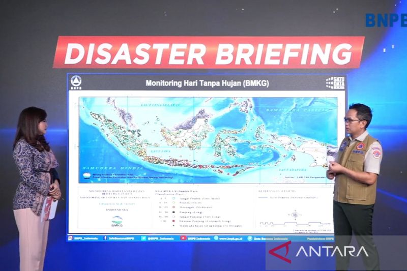 BNPB: Masyarakat bisa mulai tampung air waspada hari tanpa hujan 