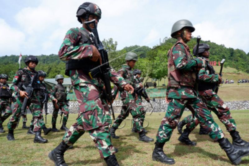 Gelar pasukan pengamanan kunjungan Presiden ke Papua