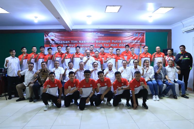 PBVSI targetkan tim voli putra ke final AVC Challenge Cup 2023