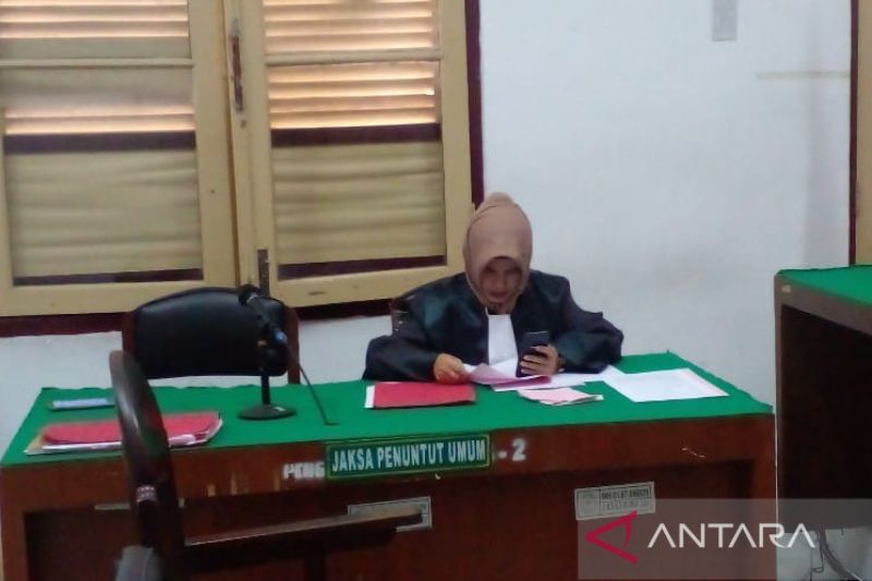 JPU tuntut pengedar sabu di Medan 10 tahun penjara