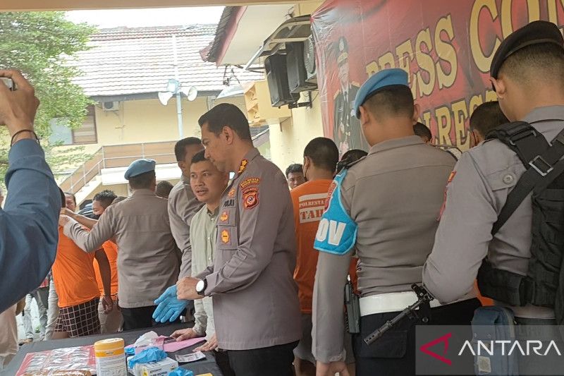 Polresta Bogor ungkap transaksi 19 kasus narkoba sistem tempel