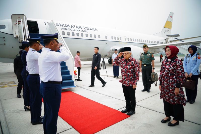 Wapres bertolak ke Banyuasin Sumsel hadiri Puncak Peringatan Harganas