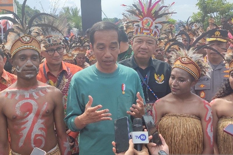 Presiden sebut potensi industri kreatif di Tanah Papua sangat besar