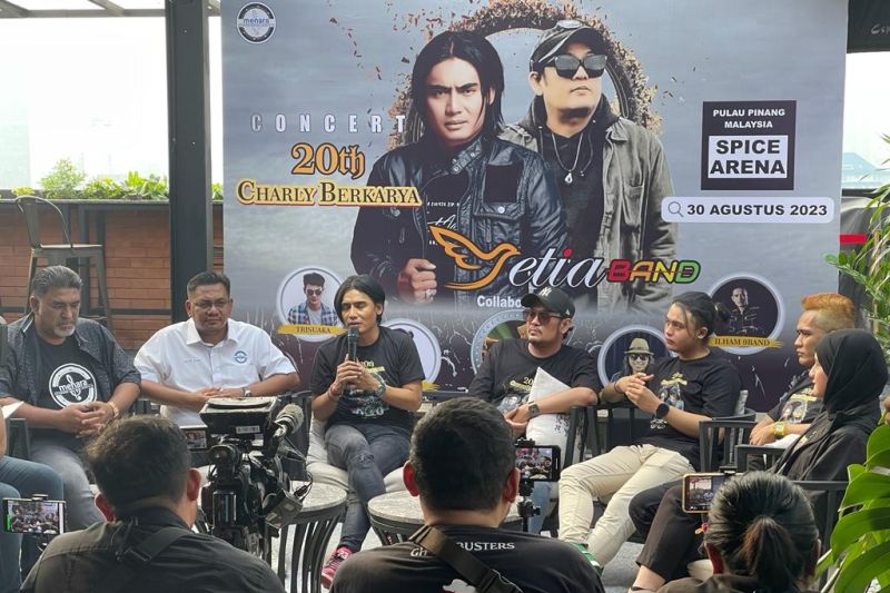 Charly Van Houten gelar konser di Malaysia rayakan 20 tahun berkarya