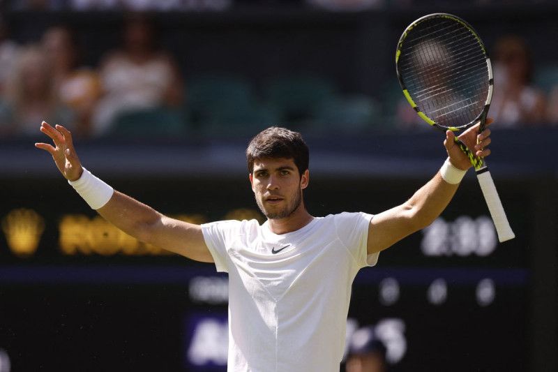 Alcaraz melenggang mulus ke babak ketiga Wimbledon