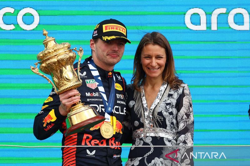 Max Verstappen juara balapan F1 GP Inggris